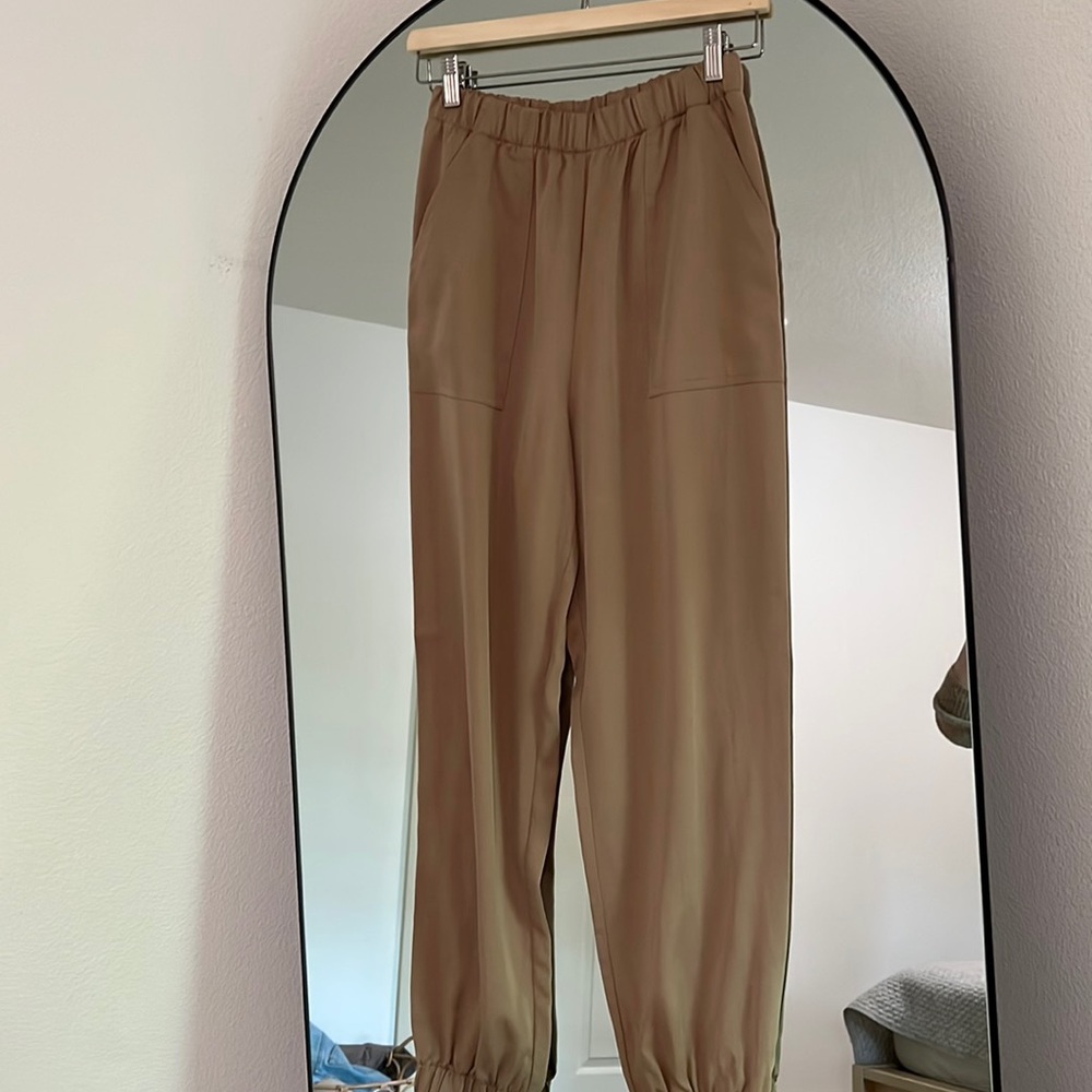 reformation high-rise joggers
